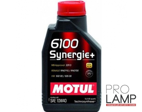 MOTUL 6100 Synergie+ 10W-40 - 1 л.