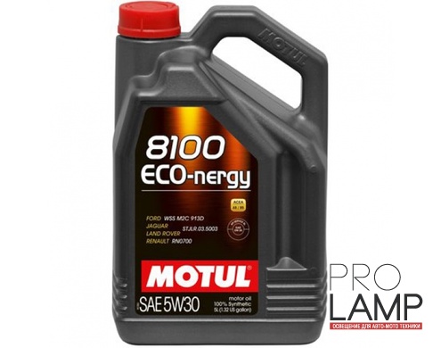 MOTUL 8100 Eco-nergy 5W-30 - 5 л.