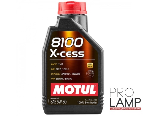 MOTUL 8100 X-cess 5W-30 - 1 л.