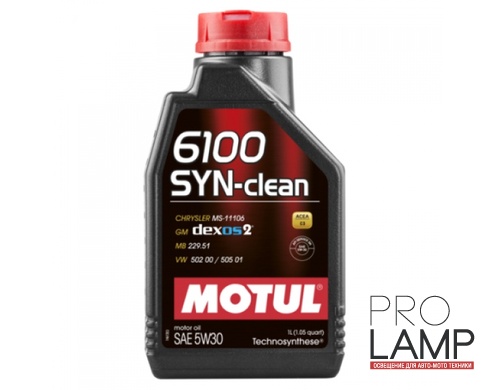 MOTUL 6100 SYN-CLEAN 5W-30 - 1 л.