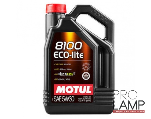 MOTUL 8100 Eco-lite 5W-30 - 4 л.