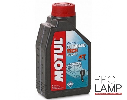 MOTUL OUTBOARD TECH 4T 10W-40 - 1 л.