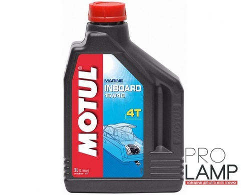 MOTUL INBOARD 4T 15W-40 - 2 л.