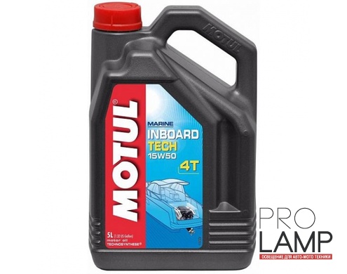 MOTUL INBOARD TECH 4T 15W-50 - 5 л.