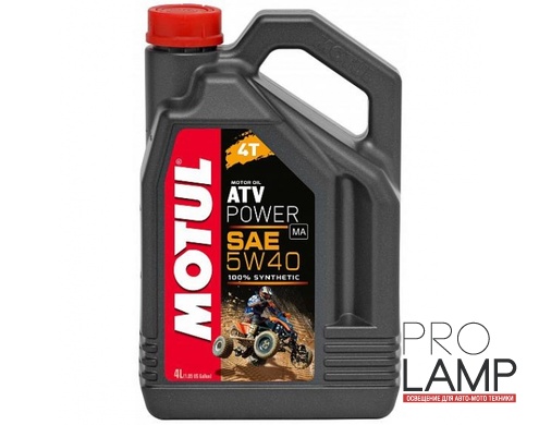 MOTUL ATV POWER 4T 5W-40 - 4 л.