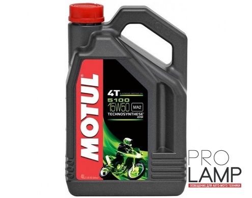 MOTUL 5100 4T 15W-50 - 4 л.