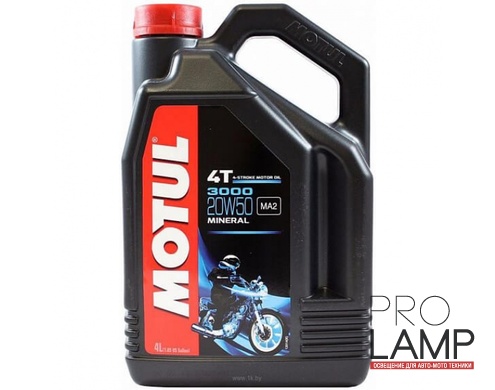 MOTUL 3000 4T 20W-50 - 4 л.