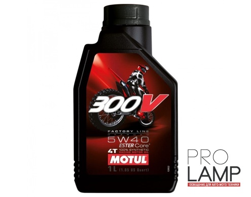 MOTUL 300V 4T FL Road Racing 5W-40 - 1 л.