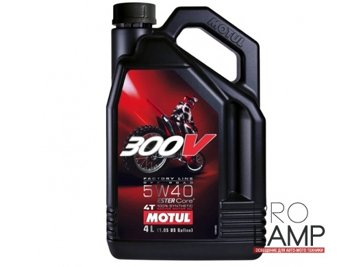 MOTUL 300V 4T OFF ROAD 5W-40 - 4 л.