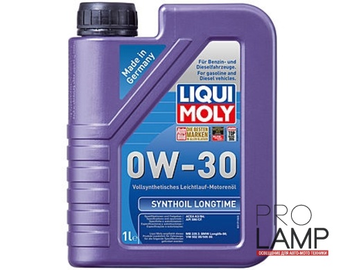 LIQUI MOLY Synthoil Longtime 0W-30 — Синтетическое моторное масло 1 л.