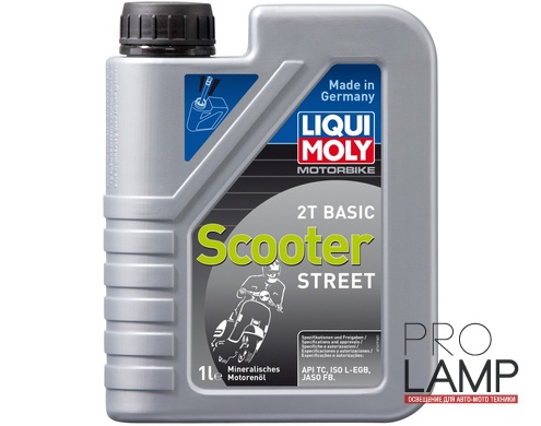 LIQUI MOLY Motorbike 2T Basic Scooter Street — Минеральное моторное масло для скутеров 1 л.