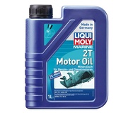 LIQUI MOLY Marine 2T Motor Oil - Минеральное моторное масло для подвесных судовых двигателей, 1л