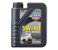 LIQUI MOLY ATV 4T Motoroil 5W-50 — НС-синтетическое моторное масло для 4-тактных квадроциклов 1 л.