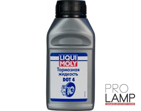 LIQUI MOLY Bremsflussigkeit DOT4 — Тормозная жидкость 0.25 л.