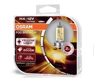 Галогеновые лампы Osram Fog Breaker H4 - 62193FBR-HCB