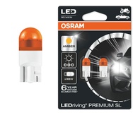 Светодиодные лампы Osram Premium Amber W5W - 2855YE-02B (2шт.)